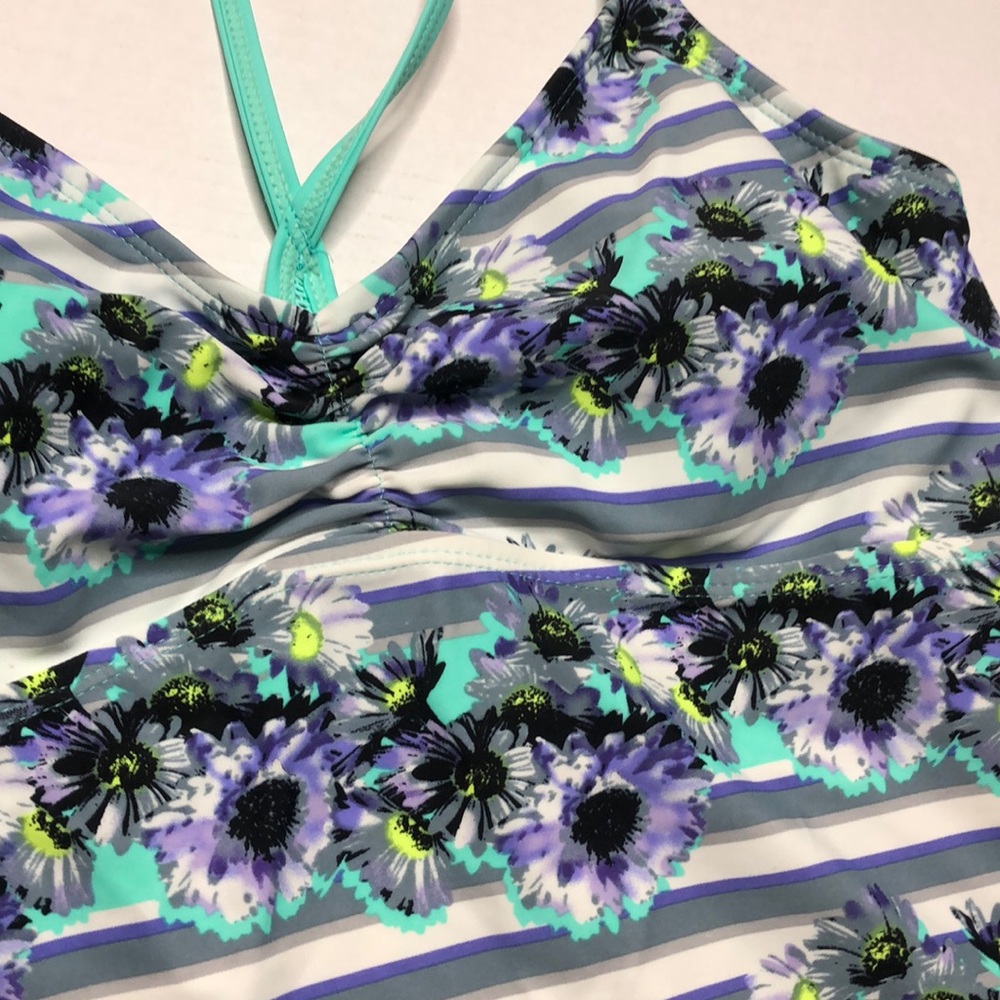Floral Swim Top - Picture 2 of 8